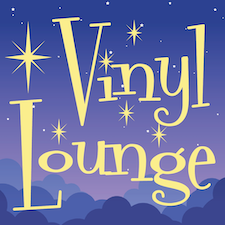 Vinyl Lounge thumbnail - Starry text over an evening background